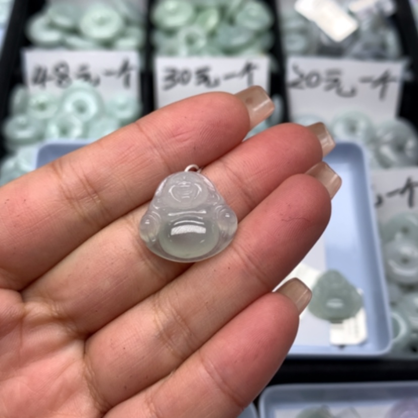 【闪购商品】翡翠颈饰未镶嵌@***来