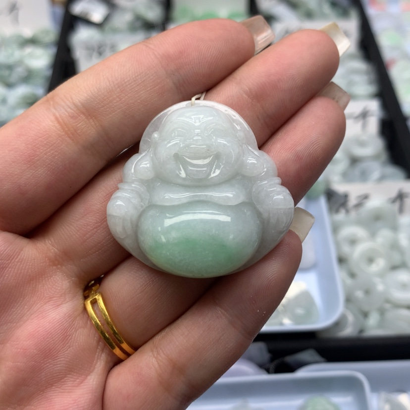 【闪购商品】翡翠颈饰未镶嵌檬*