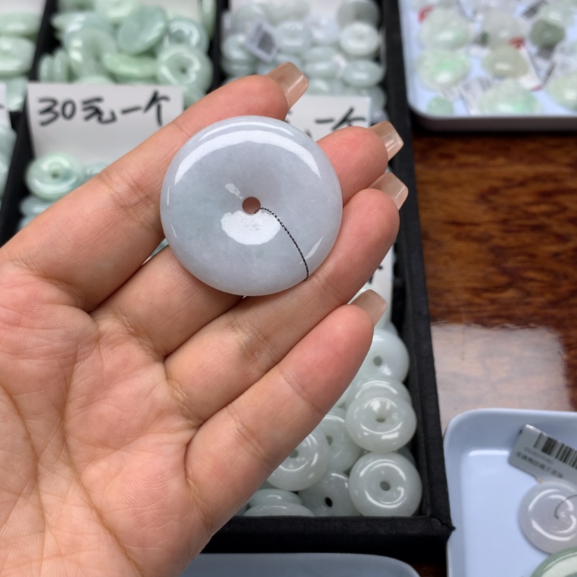 【闪购商品】翡翠颈饰未镶嵌乘****8