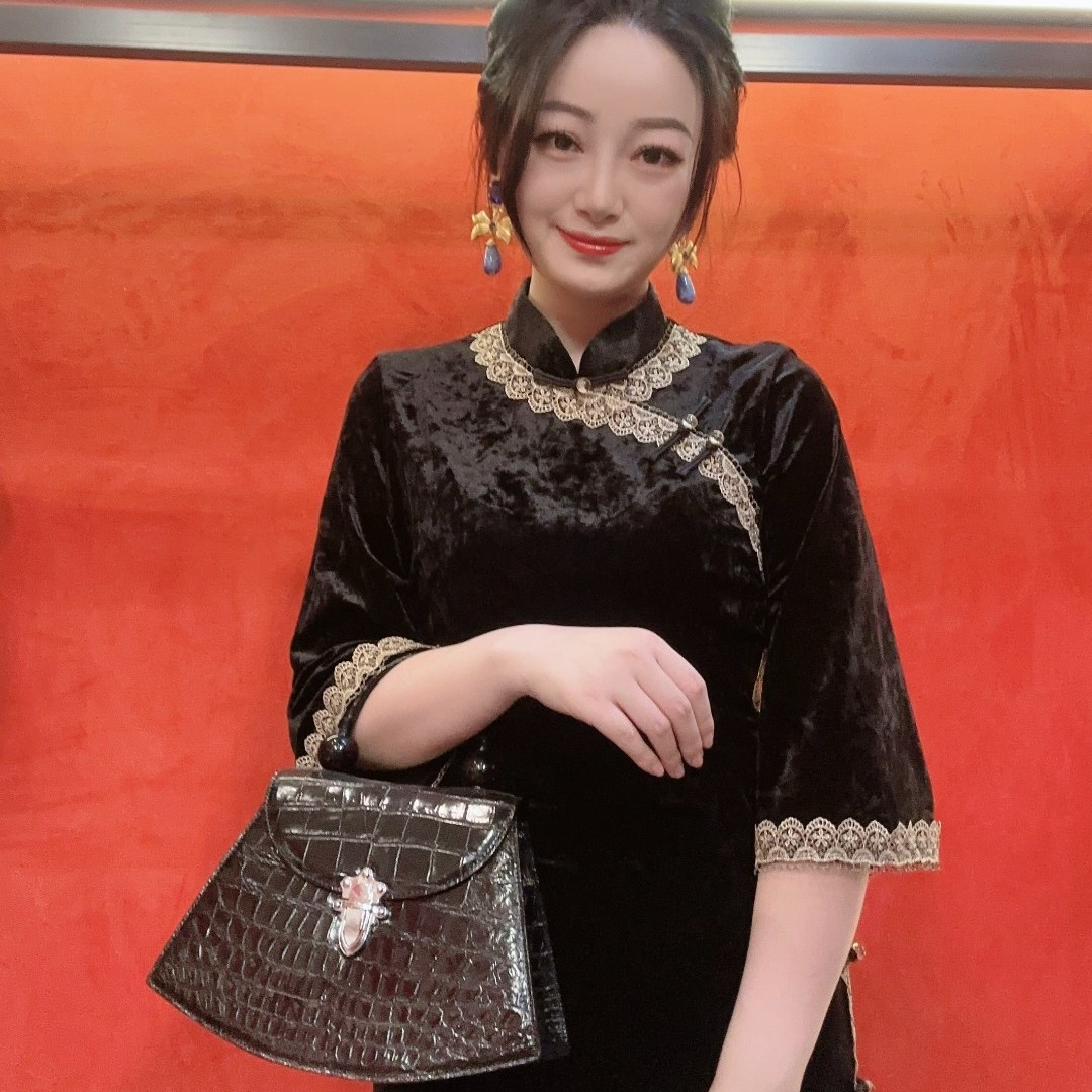 【LQ订制】2手工打造女士包手拎斜跨10452