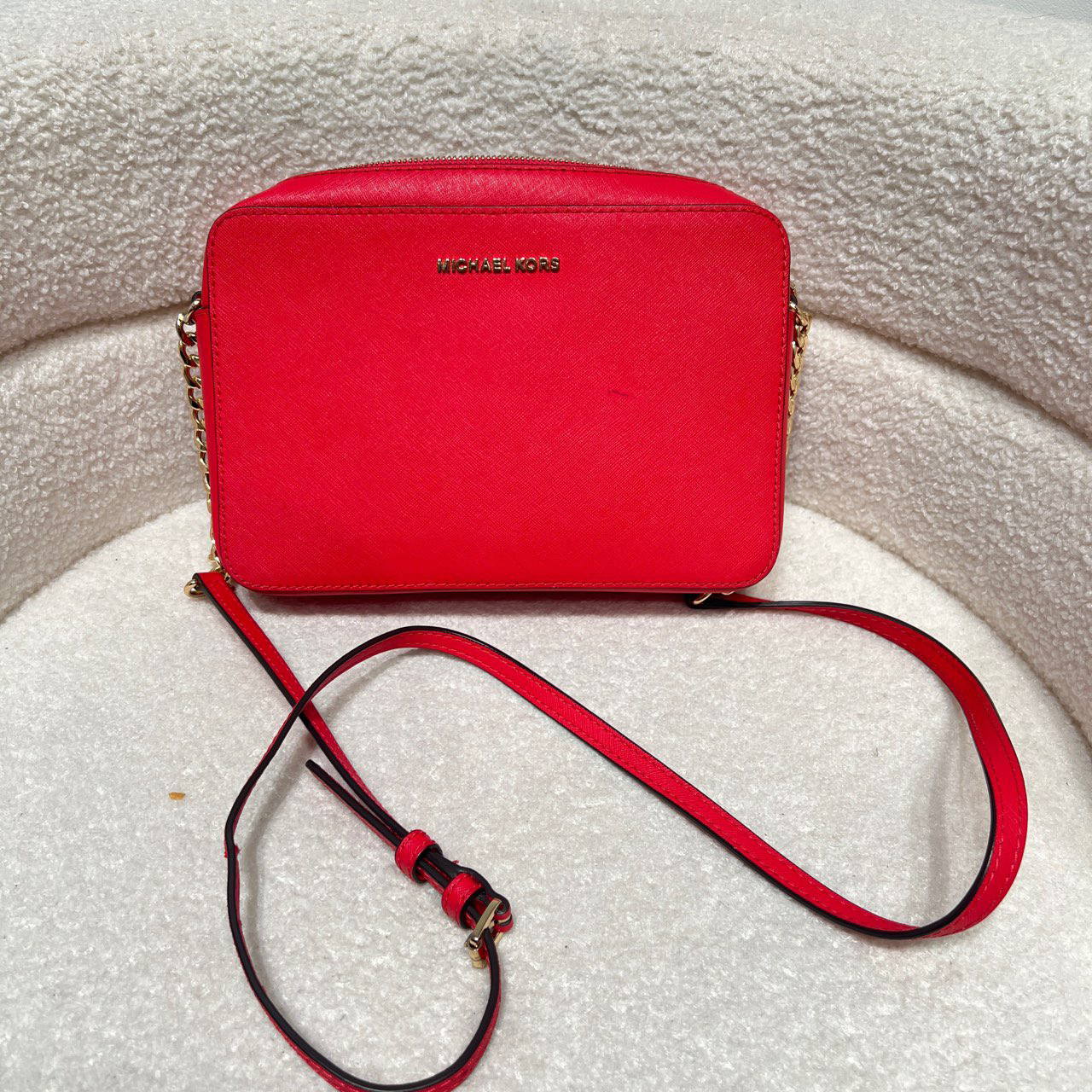 95新 MICHAELKORS/迈克高仕 1118/单肩斜挎包