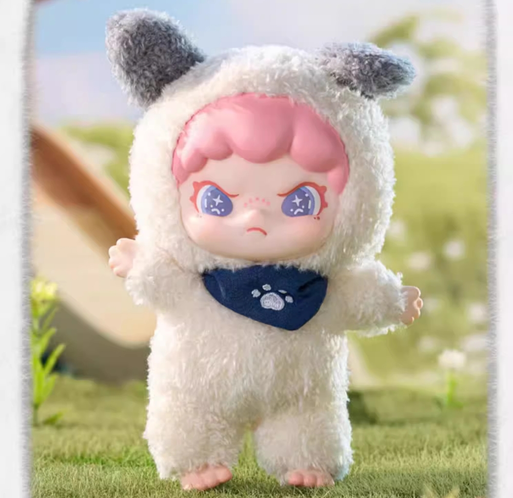 【确认款】DORA茸茸动物所系列盲盒搪胶毛绒潮玩公仔挂件玩偶礼物