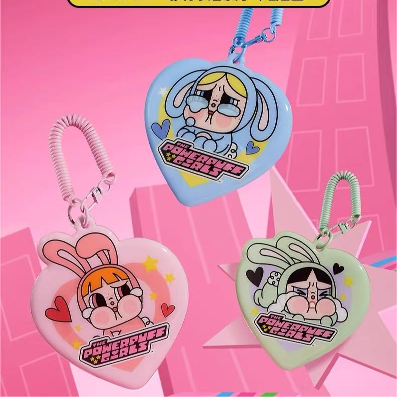 【拆盒】CRYBABY哭娃飞天小女警系列卡套盲盒周边潮流玩具礼物