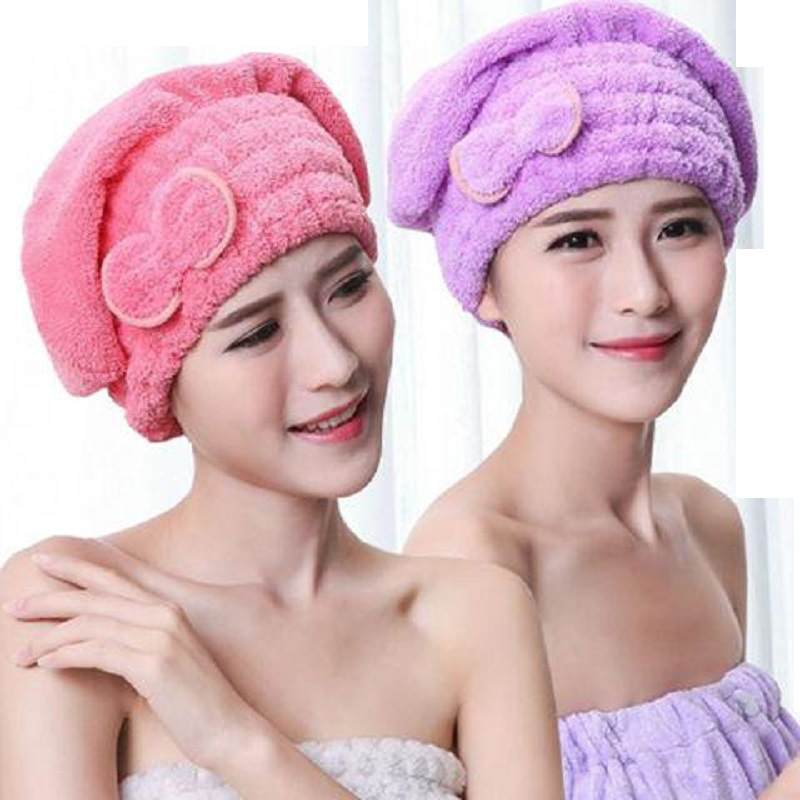 XIEYUESANXING/斜月三星2条装公主干发帽