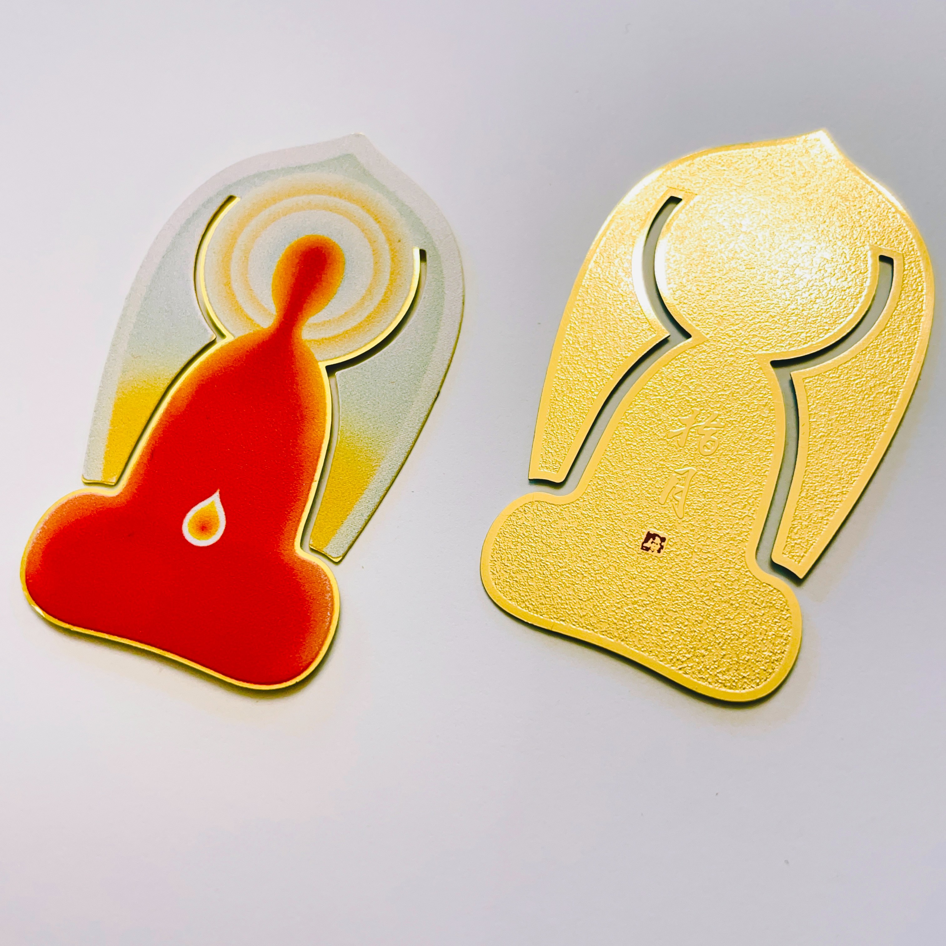 大同好礼千佛金属书签文创徽章【现货】