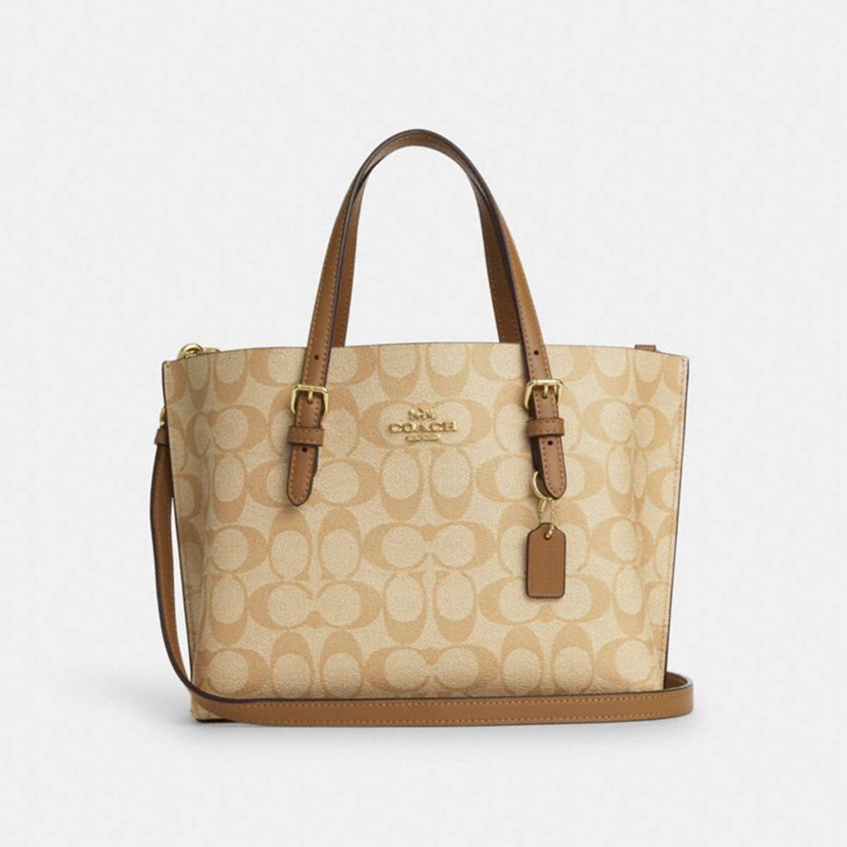 COACH｜【全国联保】蔻驰Mollie 25中号单肩斜挎托特包C4250
