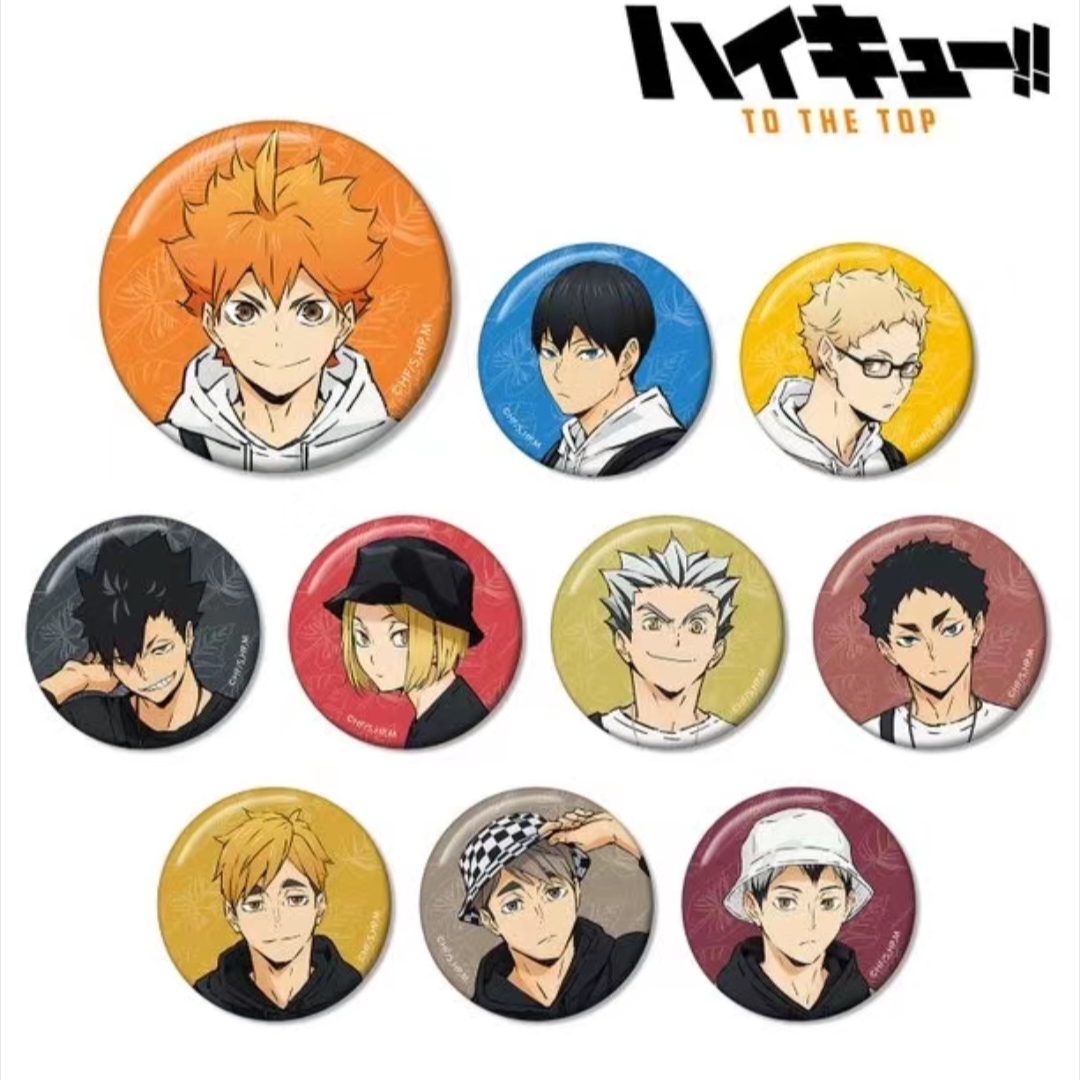 排球少年东武动物园吧唧日谷正版盲盒