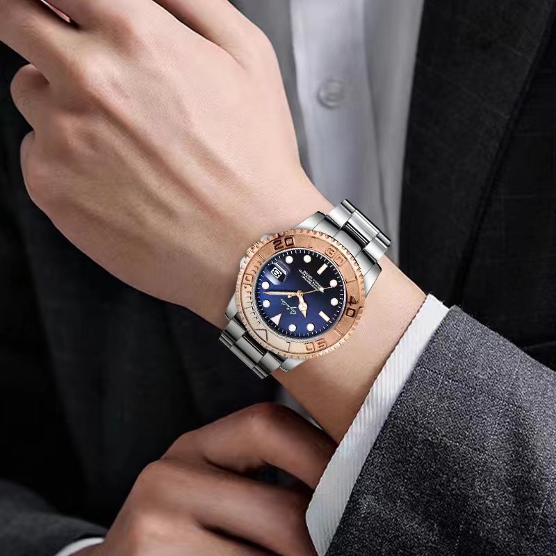 【官方正品】英国品牌-GUJNLIN晶凝-游艇系列奢华男士高端腕表