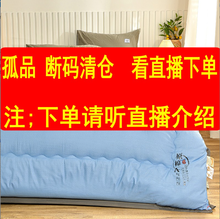 孤品，看直播下单 清仓处理的床品（看直播下单，有瑕疵，有孤品 ）