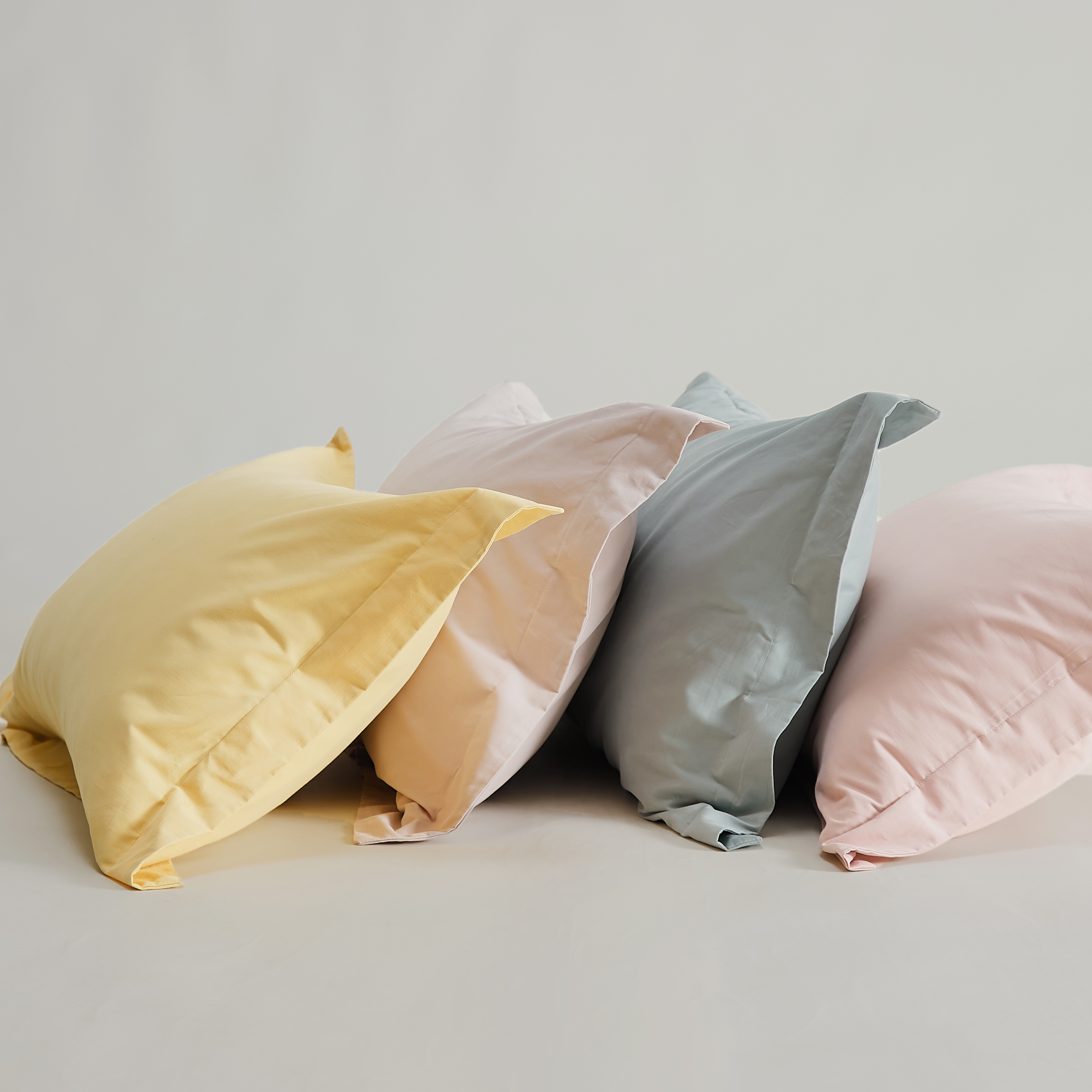 长绒棉磨毛单枕套 家用简约纯色轻奢柔软亲肤素色加厚宿舍枕套