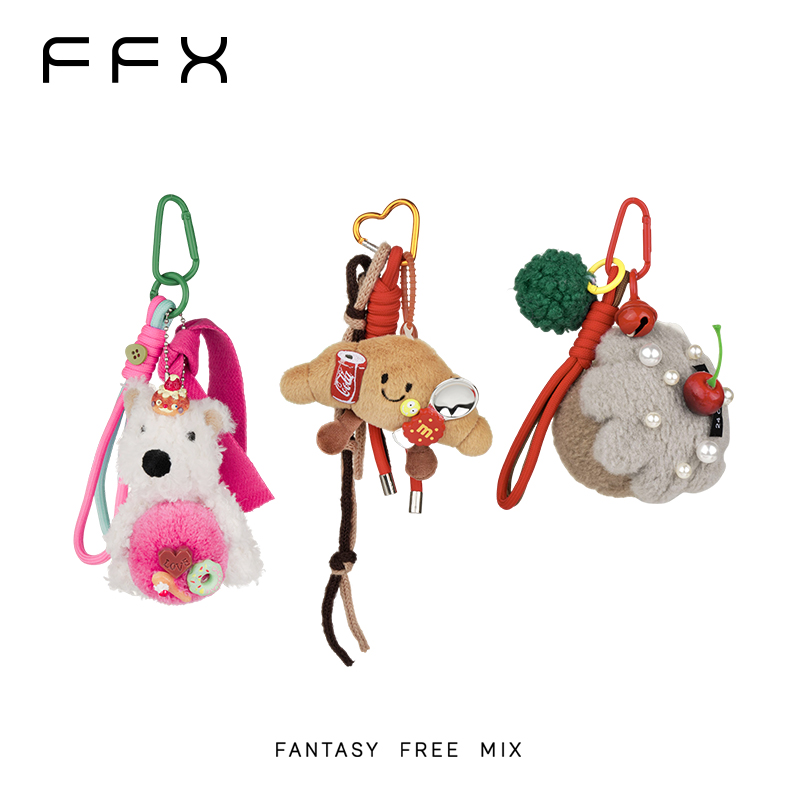 弗弗西FFX【酷乐潮仔】定制高级萌趣可爱挂件