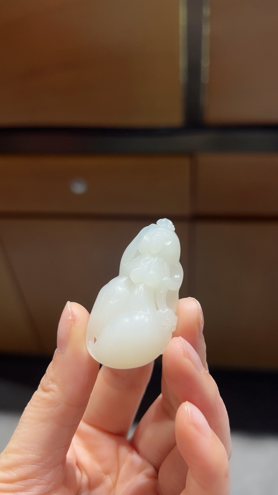 精品级白玉裸女挂件