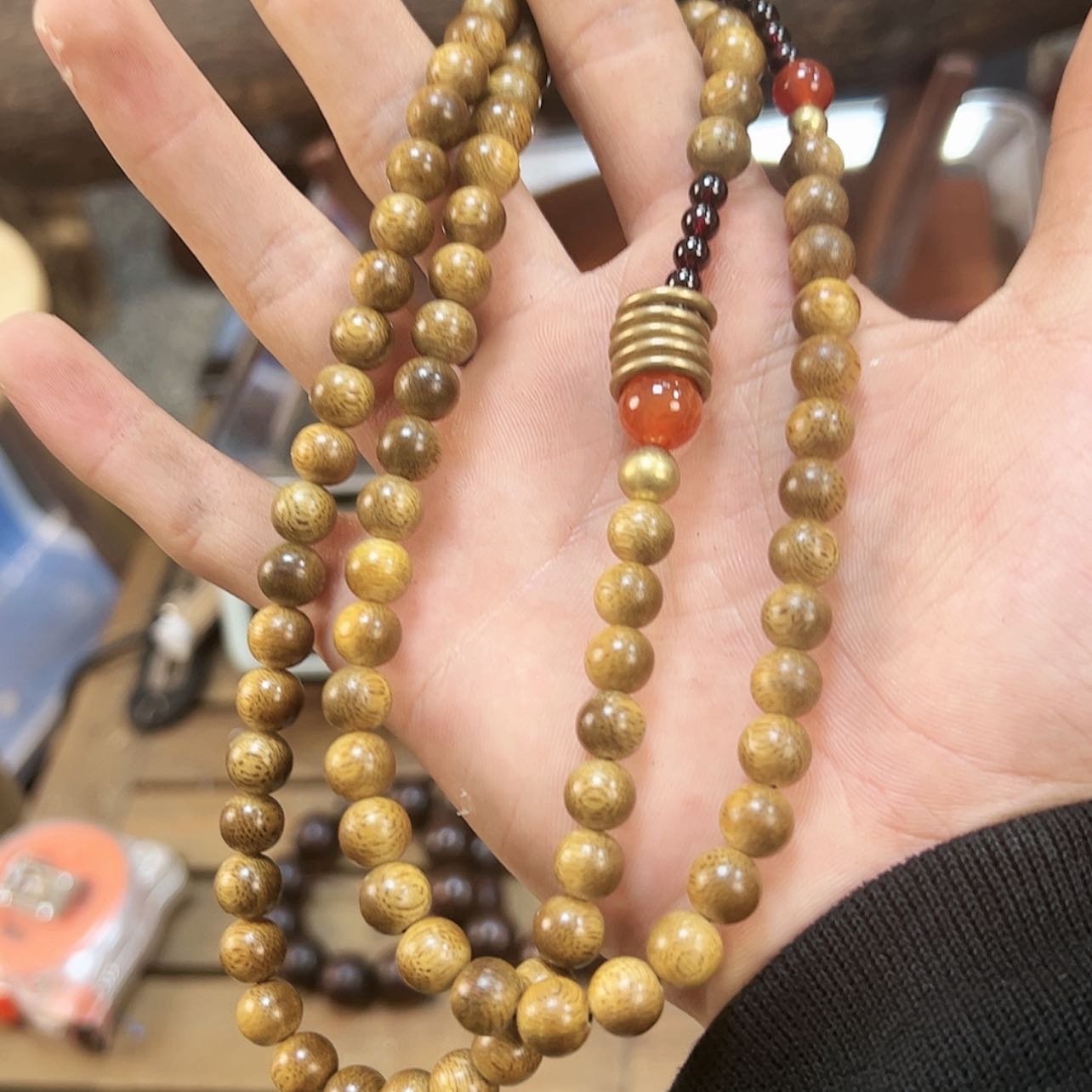 【闪购商品】香道类胖****手串108 0.8