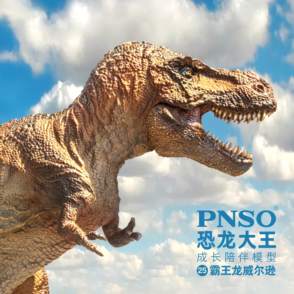PNSO恐龙大王成长陪伴模型 25 霸王龙威尔逊手办