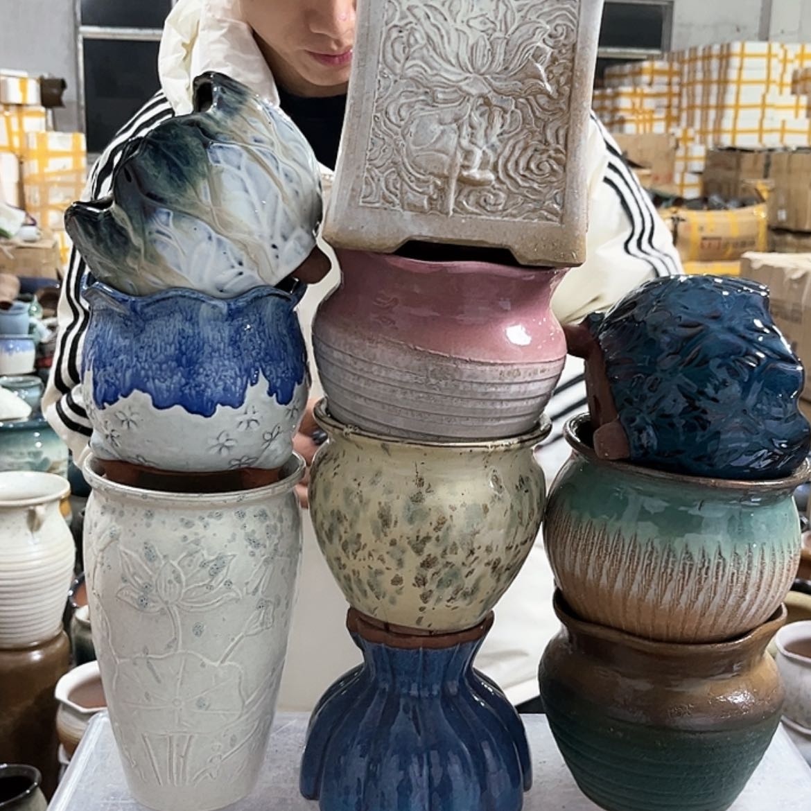 【闪购商品】紫砂花盆