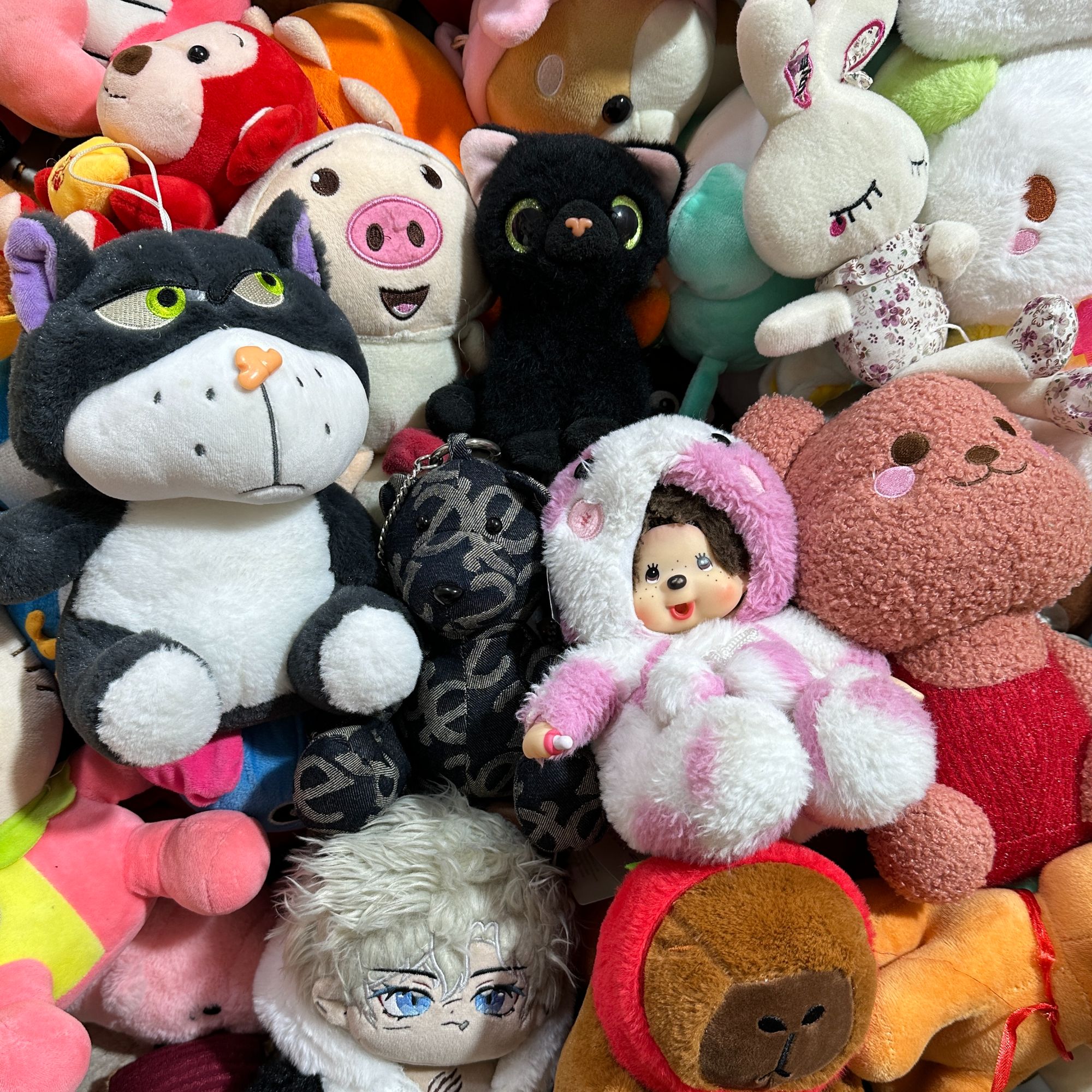 按斤称精品中古毛绒玩具，默认微瑕浮灰，介意者勿拍