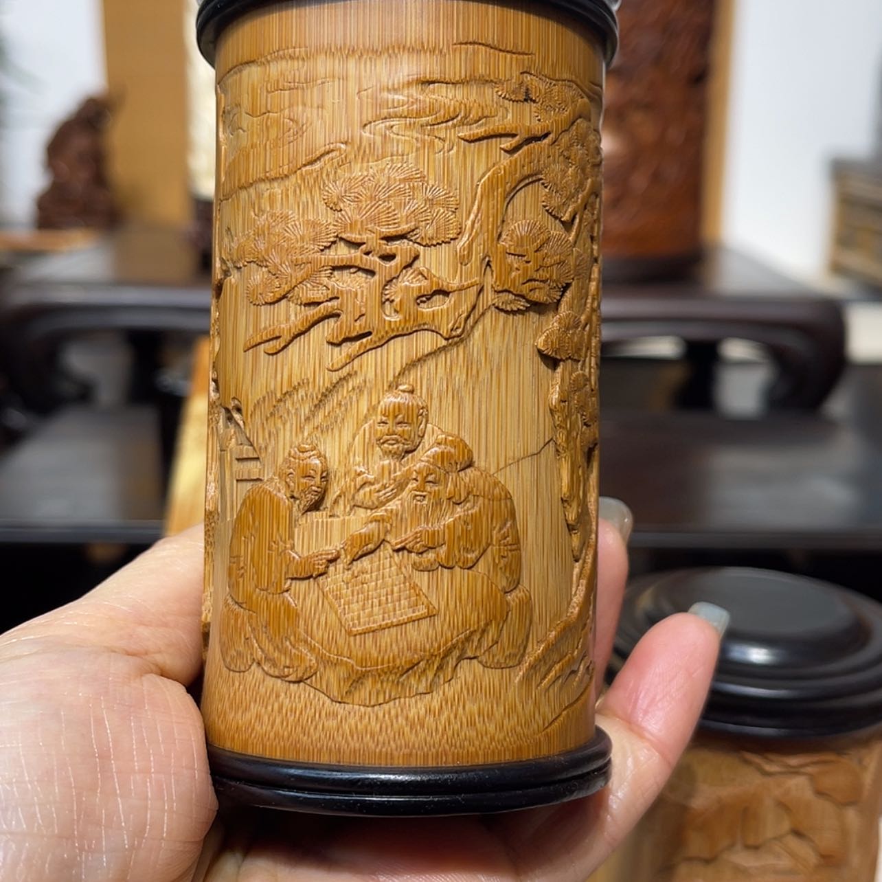 「闪购商品」白*泉茶叶罐