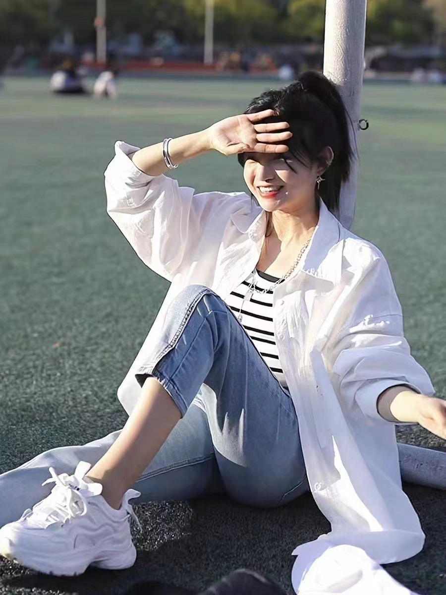 夏季小个子上衣短袖 裙子百搭透气时尚设计感薄款