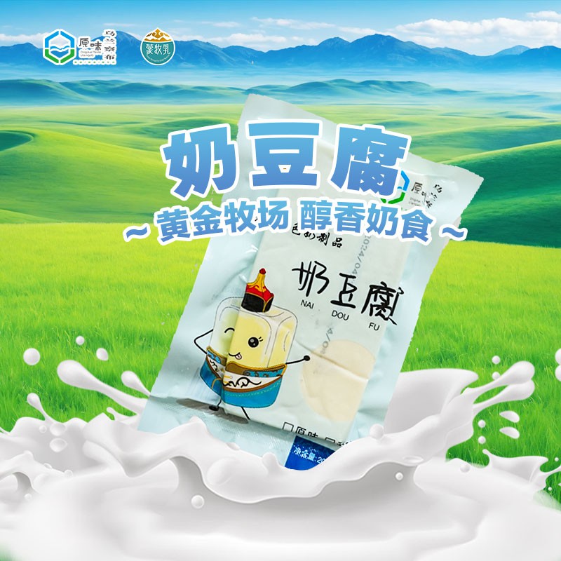 200克奶豆腐（拍一发二） 自然味道草原品牌特色产品