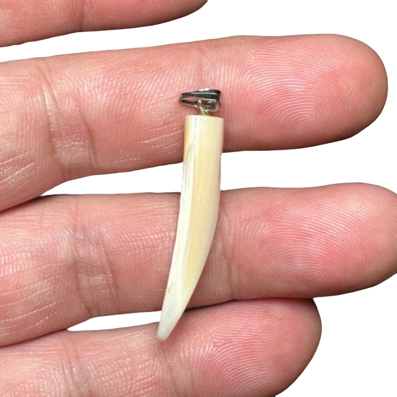 古玩杂件收藏蒙古民族狼牙榻那挂件