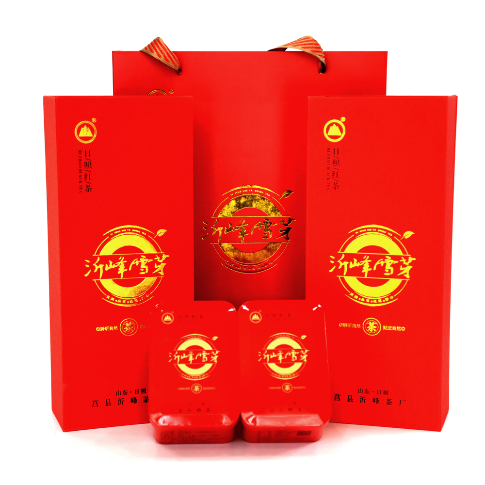 YIFENGXUE/沂峰雪特级雪芽红茶口感蜜香浓郁回甘净含量200g