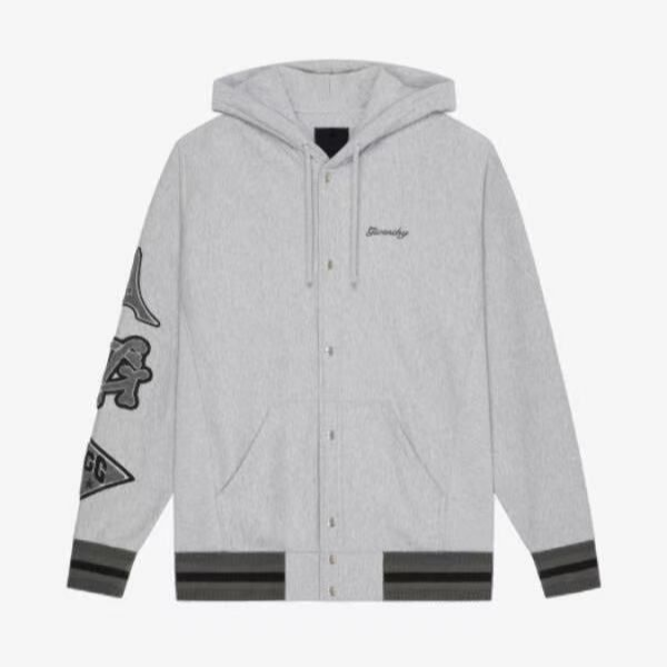 未使用 Givenchy/纪梵希 植绒贴片连帽卫衣