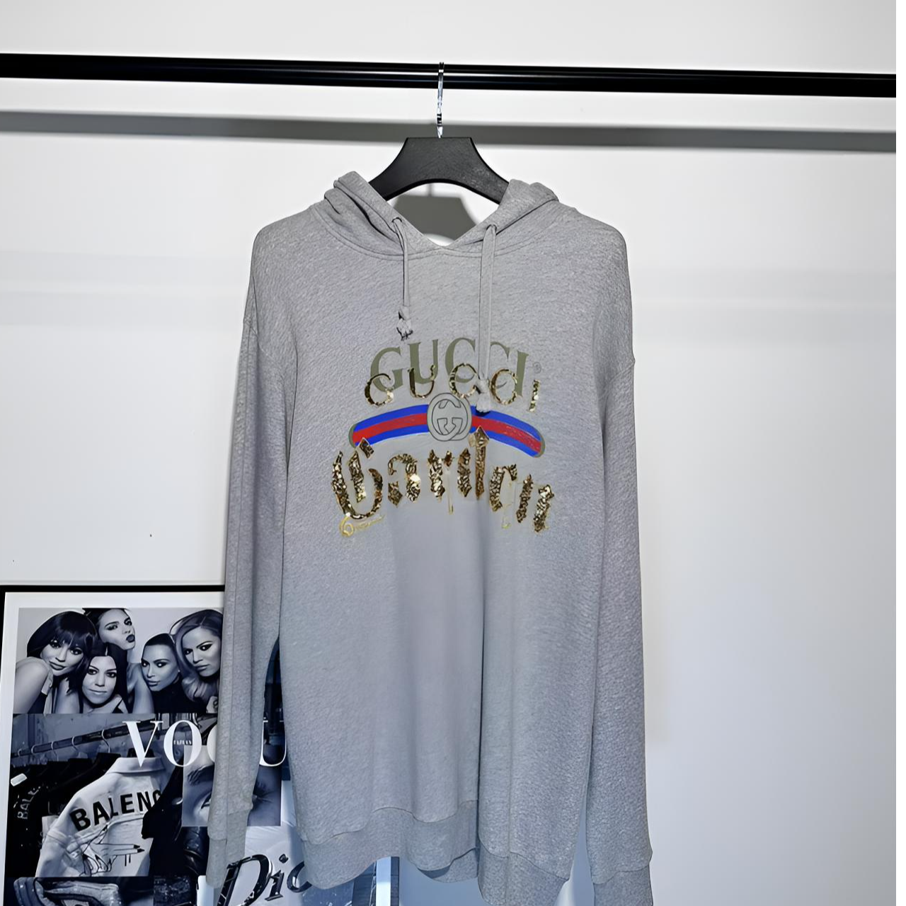全新未使用 GUCCI/古驰 博物馆联名帽衫/L码
