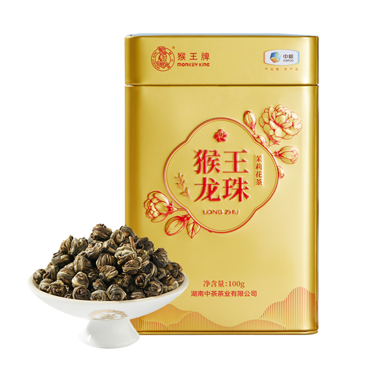 【胡子哥甄选】中茶猴王茉莉龙珠100g