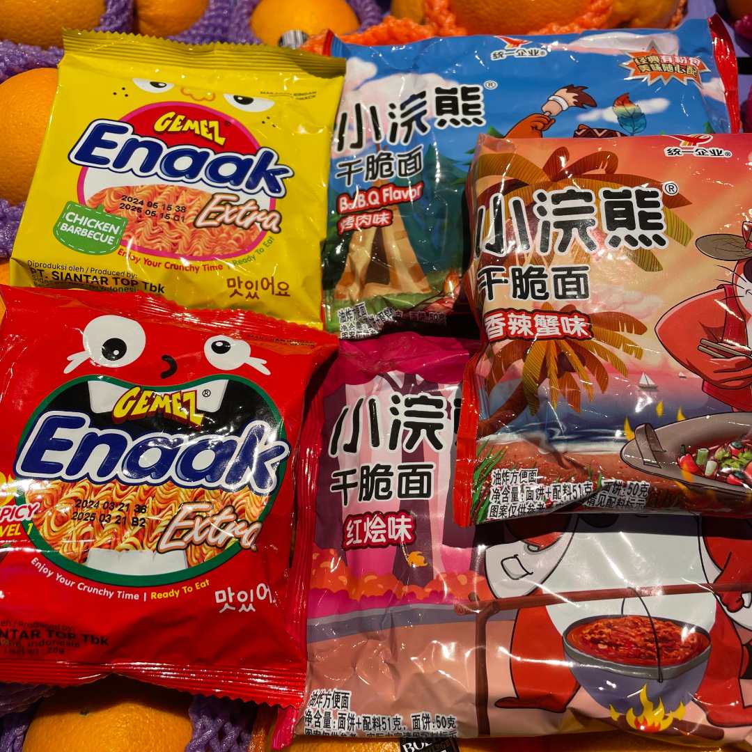 【好吃零食】 小鸡面/干脆面 味道随机 一袋
