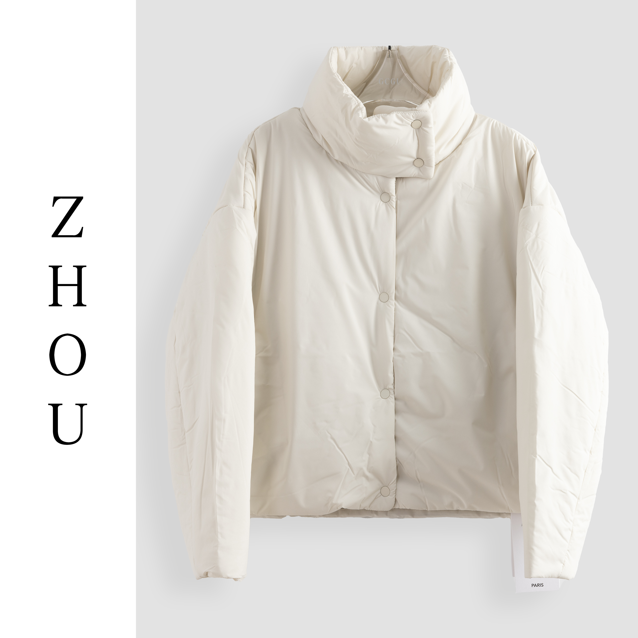 白色设计感轻奢高级百搭外套-18163