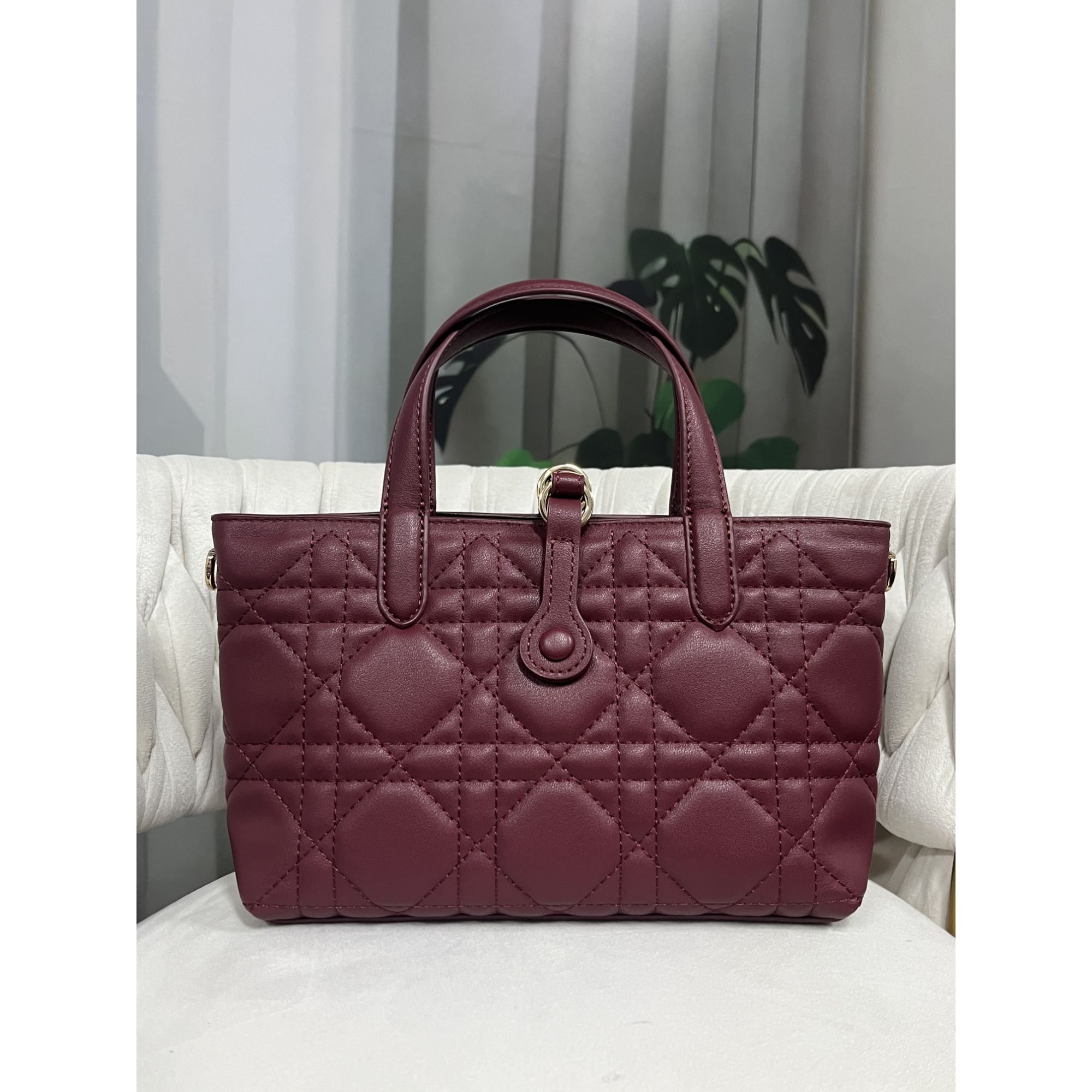 姝宴真皮女包3羊红色