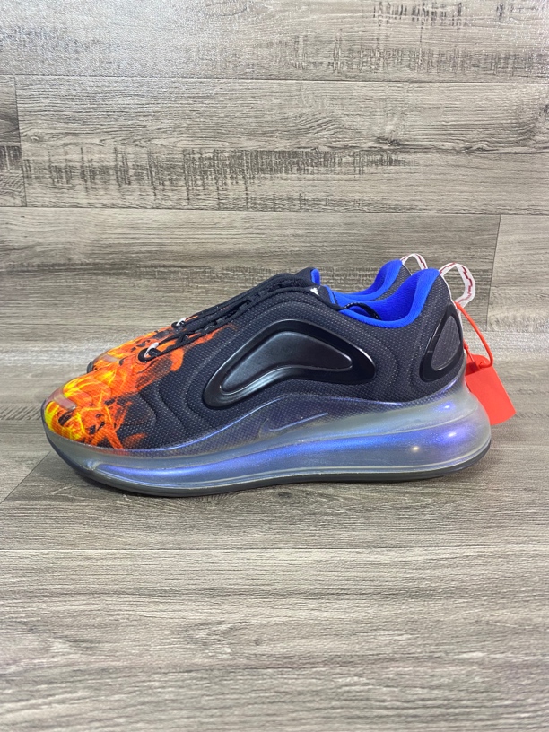 95新42码 耐克 air max 720黑蓝 低帮跑步鞋