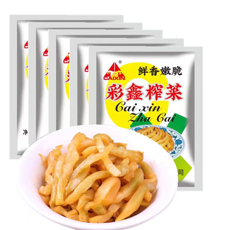 【2.99包邮8包榨菜 】清淡脆口榨菜丝下饭配粥 腌菜/榨菜/酱菜/泡菜