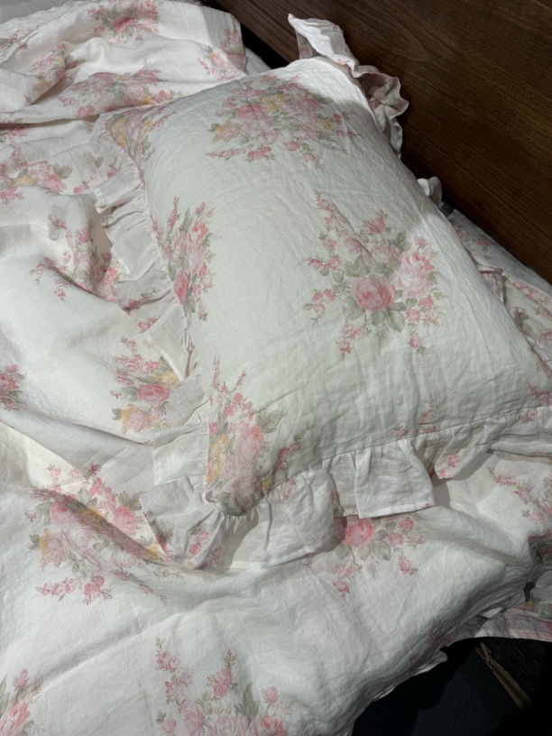 设计师手稿，法式汉麻四件套