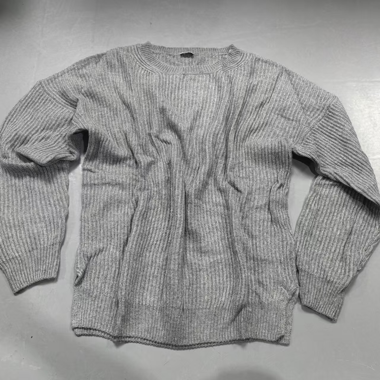 【南油玲姐】灰色毛针织衫MY904