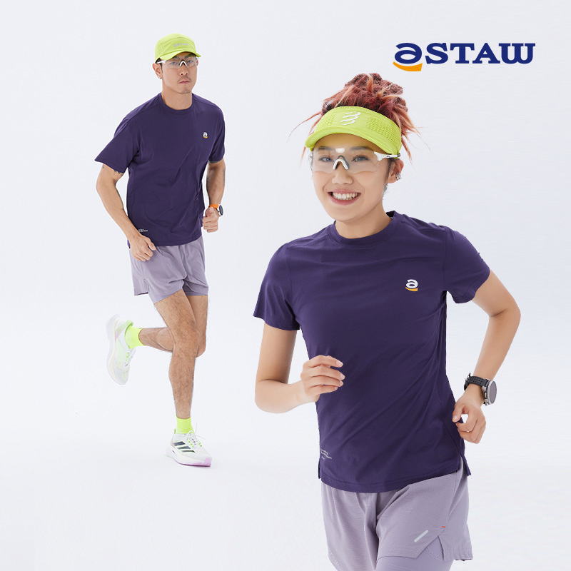 STAW Everyday 城市运动短袖Tcoolmax抗菌休闲跑步男女同款速干衣