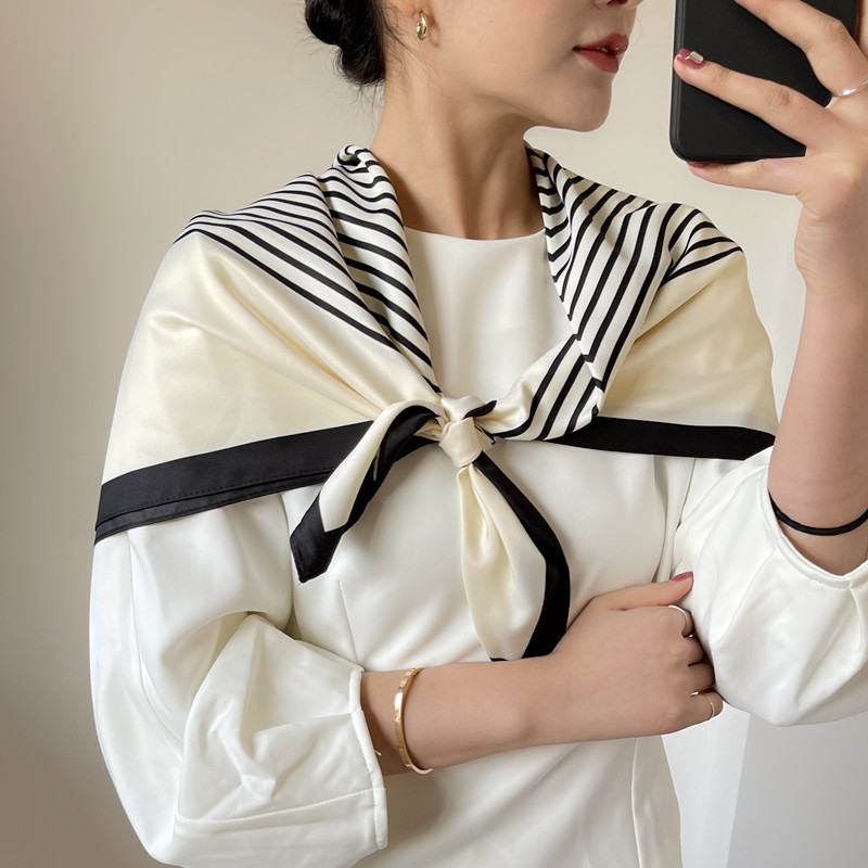 桑蚕丝回字87方巾韩国丝巾真丝【活动】D022