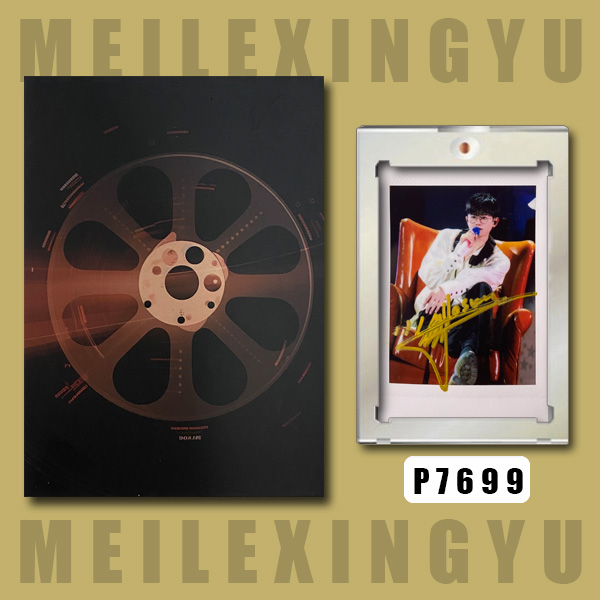 P7699【张杰】正品拍立得照片 白边