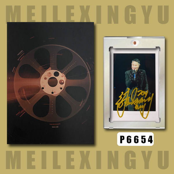 P6654【张学友 】正品拍立得照片 白边