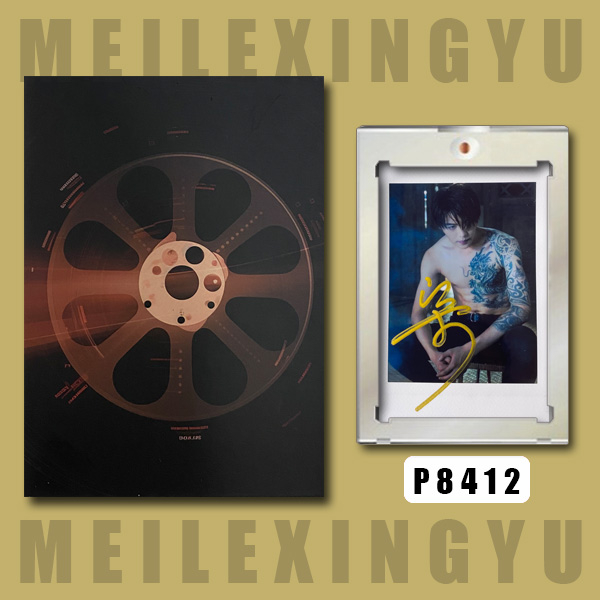 P8412【肖宇梁】正品拍立得照片 白边