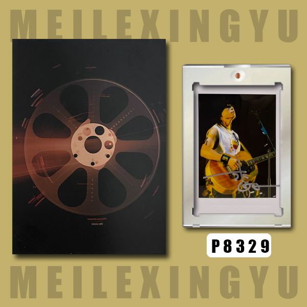 P8329【赵雷】正品拍立得照片 白边