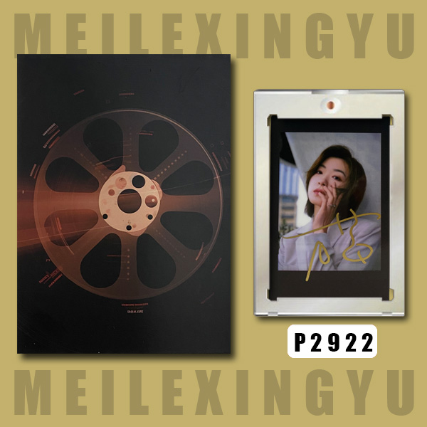 P2922【万茜】正品拍立得照片 黑边