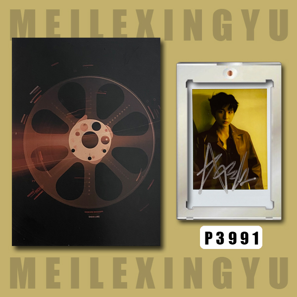 P3991【成毅】正品拍立得照片 白边