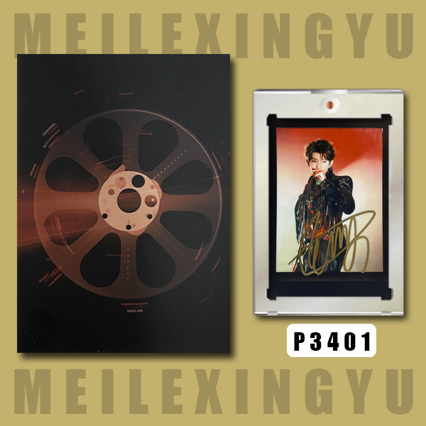 P3401【王源】正品拍立得照片 黑边