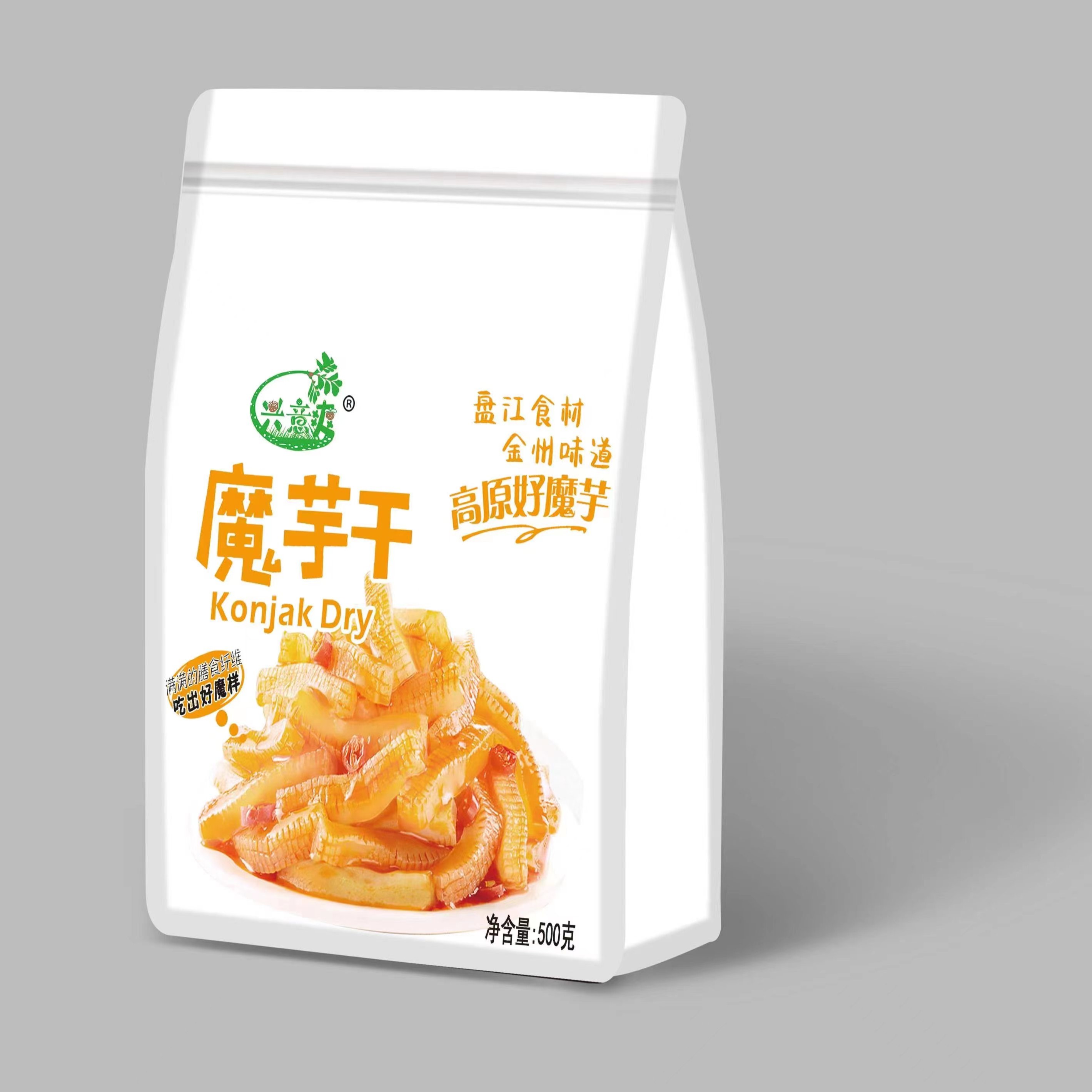 贵州特产兴意爽魔芋干休闲追剧小零食80g*3纯手工膳食味道系列