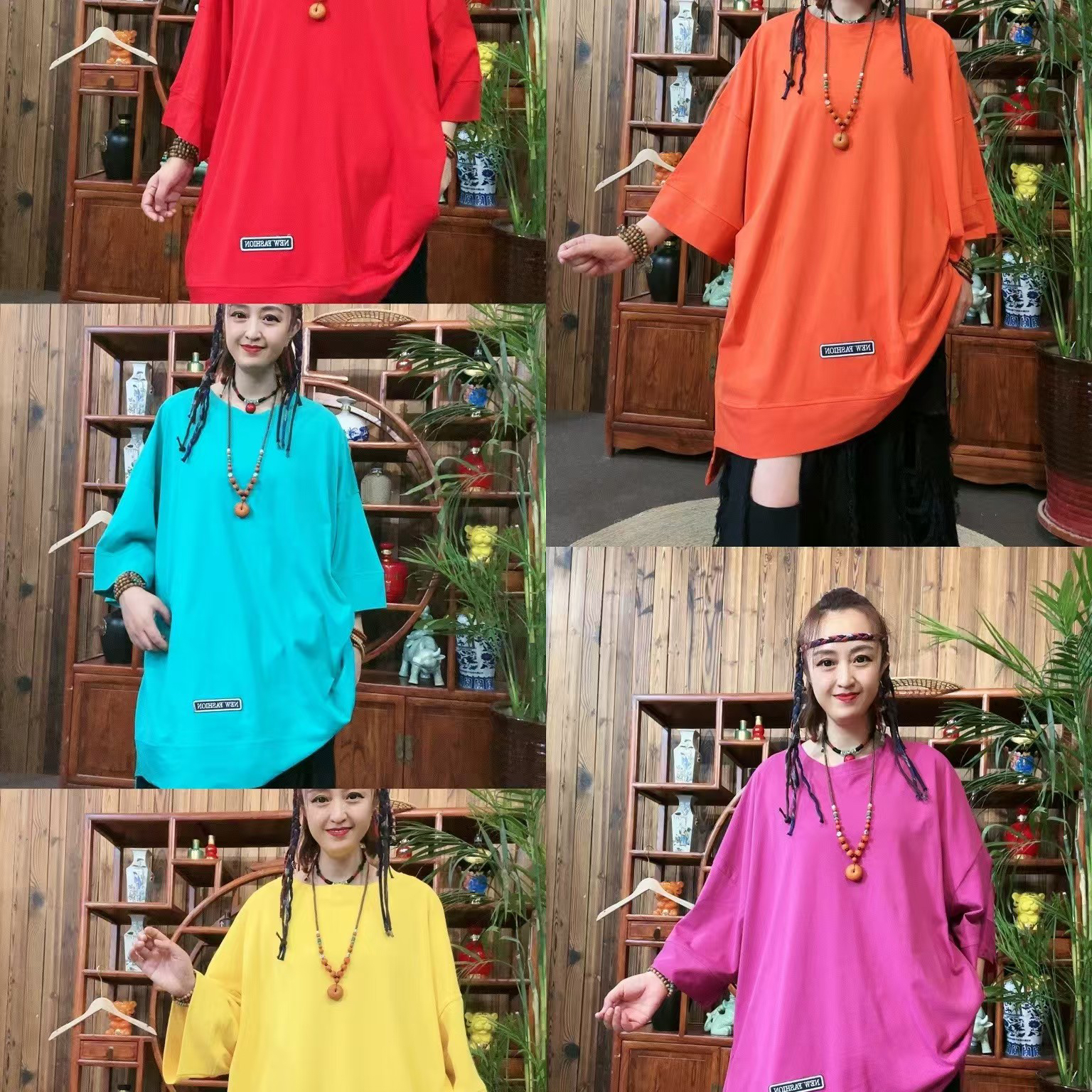 東森家设计师新款百搭宽松卫衣