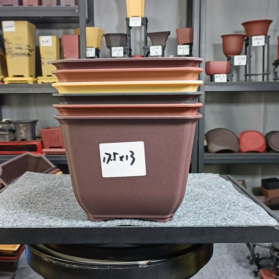 【闪购商品】复合15cm以下6只17.5cm中号抽角四方盆