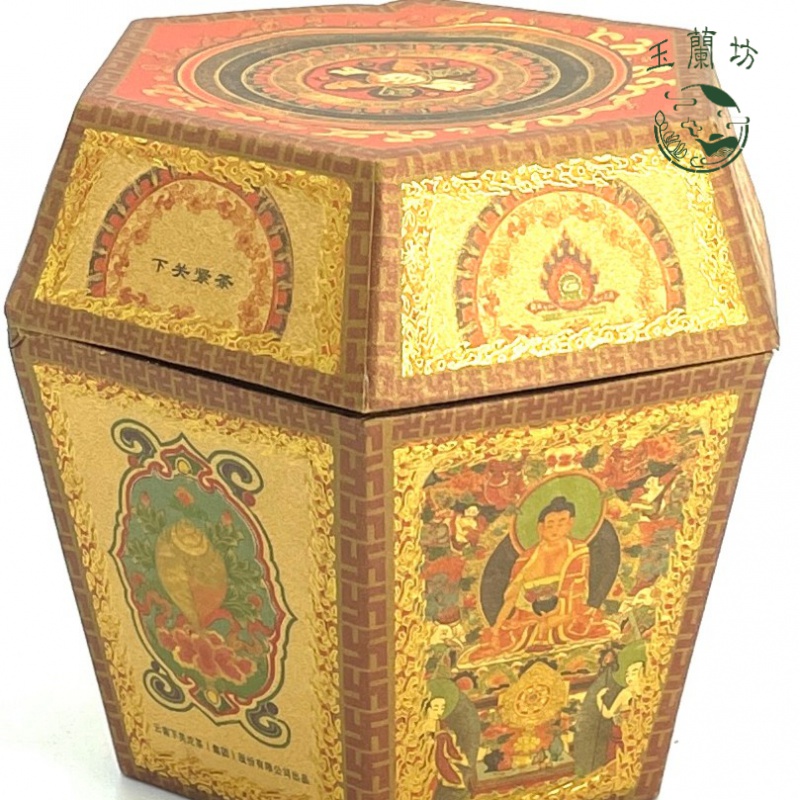 2008年下关沱茶 宝焰蘑菇沱六面佛紧茶250克（普洱生茶）#广东仓