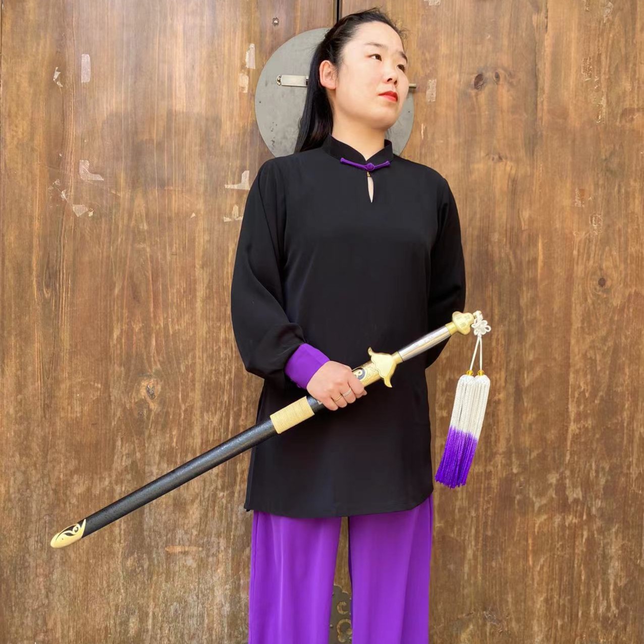 【老师同款】新款女春夏太极服麻表演晨练练过武术太极拳秋季国风