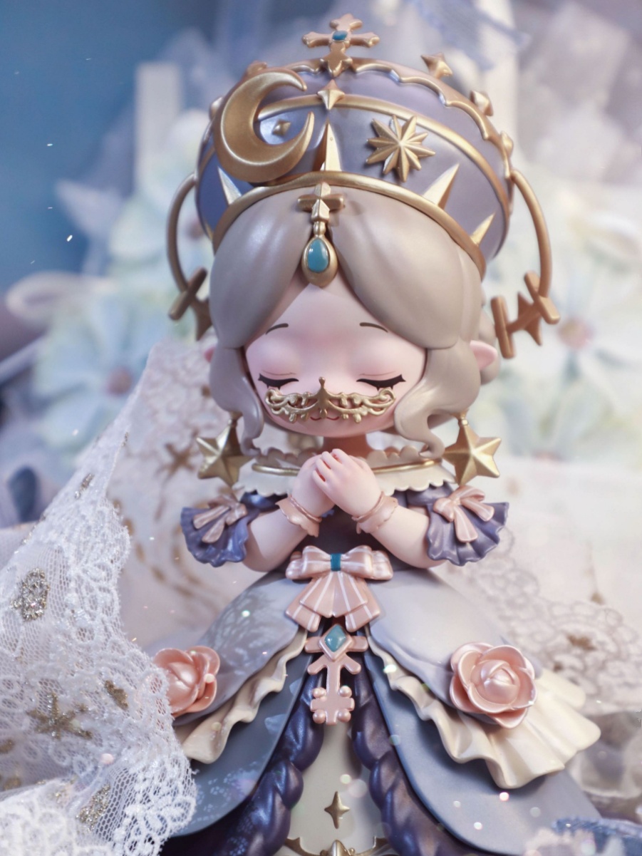 正版MONA蒙娜二代星河轨迹系列潮玩盲盒植绒电镀大娃女生礼物
